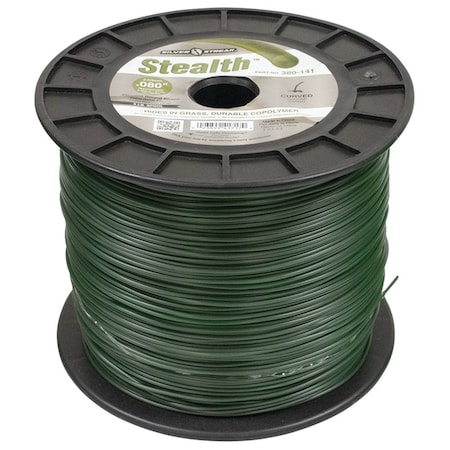 Stens Silver Streak Stealth Trimmer Line Replaces .080 5 Lb. Spool, 380-141 380-141